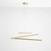 Lampy sufitowe - Aldex Tubo lampa wisząca 6-punktowa mosiądz 1072K40 - miniaturka - grafika 1