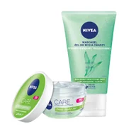 Zestawy kosmetyków damskich - Zestaw odświeżający krem+żel do mycia twarzy NIVEA - miniaturka - grafika 1