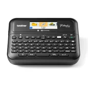 Drukarki kart i etykiet - PT-D610BTVP - Biurkowa profesjonalna drukarka etykiet P-touch z szerokością taśmy TZe do 24mm - zestaw - miniaturka - grafika 1