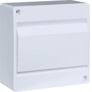Hager polo IC2 Rozdzielnica 1x8M n/t, IP40, drzwi pełne VD108PP VD108PP - Rozdzielnie elektryczne - miniaturka - grafika 1