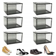 Pokrowce na ubrania - 6X Pudełko Pojemnik Organizer Na Buty Premium Na Zabawki Akcesoria Do Biura - miniaturka - grafika 1