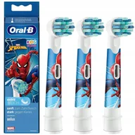 Końcówki do szczoteczek elektrycznych - Końcówki do szczoteczki ORAL-B EB10, 3 szt. - Spiderman końcówki dziecięce kompatybilne z Oral-B Kids - miniaturka - grafika 1