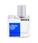 Wody i perfumy męskie - Mexx Life Is Now For Him, woda toaletowa, 30ml (M) - miniaturka - grafika 1