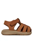 Buty dla chłopców - Primigi Sandały 7870533 S Brązowy - miniaturka - grafika 1