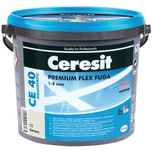 Ceresit Fuga elastyczna CE 40 Color Perfect carrara 5 kg - Fugi - miniaturka - grafika 1