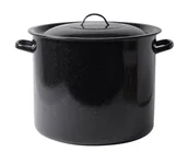 Garnki - Emalia Polska Pleszew Garnek emaliowany Polska Pleszew gładki z pokrywką 40 cm 40 l Oficjalny sklep - miniaturka - grafika 1