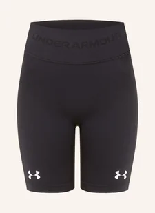 Under Armour Szorty Treningowe Train schwarz - Spodenki damskie - miniaturka - grafika 1