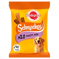 Przysmaki dla psów - Pedigree PEDIGREE Schmackos 144g przysmak dla psów z wołowiną z kurczakiem z jagnięciną z kaczką) 39997-uniw - miniaturka - grafika 1