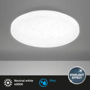 Briloner Lampa sufitowa LED Case IP44 gwieździste niebo 840 Ø 40cm - Lampy sufitowe - miniaturka - grafika 4
