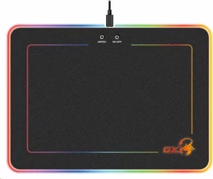 Genius Podkładka pod mysz GX Gaming GX-Pad 600H RGB podsvícení 35 x 25 cm 31250006400) Czarna - Podkładki pod mysz - miniaturka - grafika 1