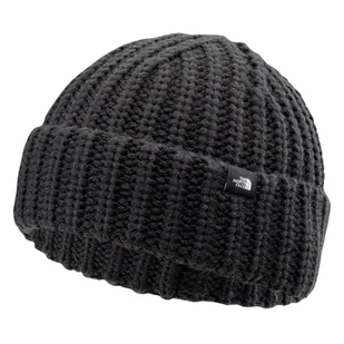 Czapka zimowa THE NORTH FACE CHUNKY KNIT WATCHMAN BEANIE NF0A4SI3JK31 – Czarny - Czapki damskie - miniaturka - grafika 1