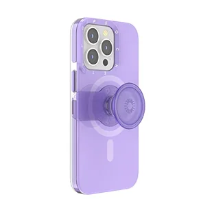 PopSockets: PopCase do MagSafe - etui do iPhone 13 Pro ze zdejmowanym cokołem PopGrip Slide i uchwytem z wymiennym blatem - fioletowe - Etui i futerały do telefonów - miniaturka - grafika 1