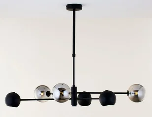 Nowoczesna lampa do salonu JUP 1974 MO6 CZ DY - Lampy sufitowe - miniaturka - grafika 1