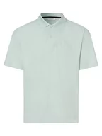 Koszulki męskie - Calvin Klein - Męska koszulka polo, niebieski - miniaturka - grafika 1