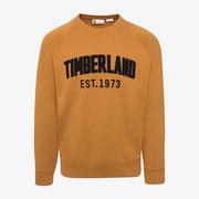 Bluzy męskie - TIMBERLAND BLUZA MODERN WASH BRAND CARRIER SWEATSHIRT - Timberland - miniaturka - grafika 1