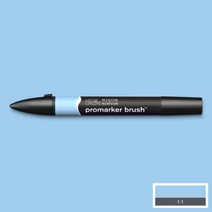 Winsor&Newton Colart International S.A. BrushMarker, Cloud Blue - Kredki, ołówki, pastele i pisaki - miniaturka - grafika 1