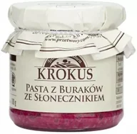 Pasty warzywne - KROKUS Pasta z buraków i słonecznika 180g - miniaturka - grafika 1