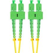 Kable światłowodowe - Lanberg kabel światłowodowy FO-SASA-SD11-0100-YE 10m - miniaturka - grafika 1