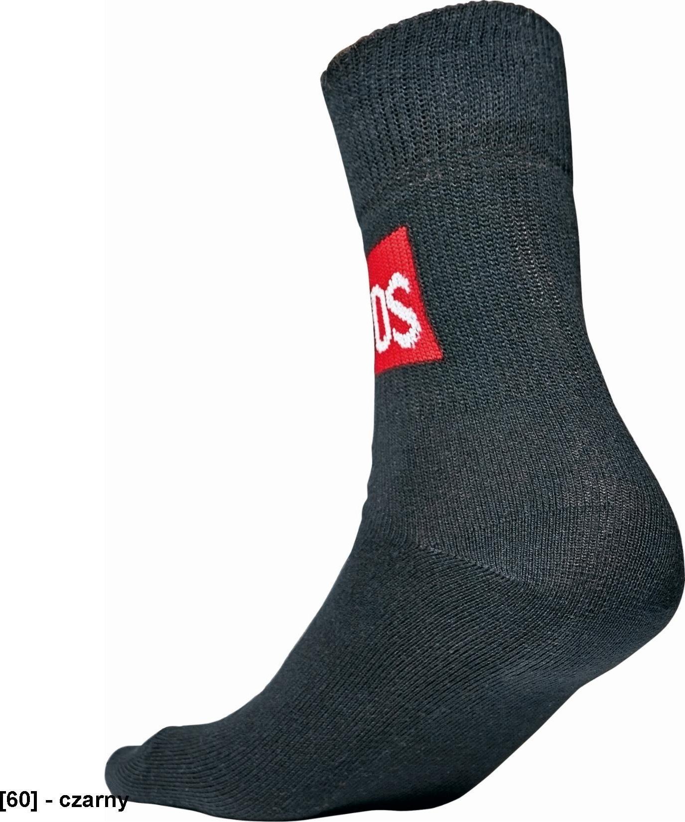 CERVA FARUM SKARPETY - klasyczne, męskie skarpety z logo OS r.43