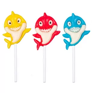 LIZAKI BAJKOWE REKINY BABY SHARK 25SZT (30G) - Gumy do żucia, lizaki, dropsy - miniaturka - grafika 1