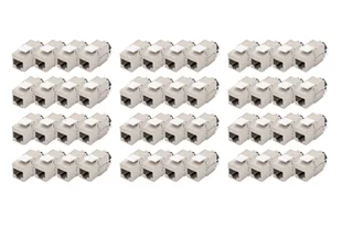 Digitus Moduł CAT 6A Keystone, ekranowany z inteligentnym menedżerem kabli - 48 kst - Kostki, złączki, wtyczki Digitus Moduł CAT 6A Keystone, ekranowany z inteligentnym menedżerem kabli - 48 kst - Kostki, złączki, wtyczki - miniaturka - grafika 1