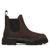 Botki damskie - Sztyblety ECCO Grainer 21475361290 Brązowy - miniaturka - grafika 1