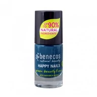 Lakiery do paznokci - Benecos Lakier do paznokci NORDIC BLUE 5 ml 122 95059 - miniaturka - grafika 1