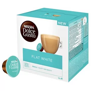 Nescafe Dolce Gusto Kapsułki Dolce Gusto Flat White - Kawa w kapsułkach i saszetkach - miniaturka - grafika 1