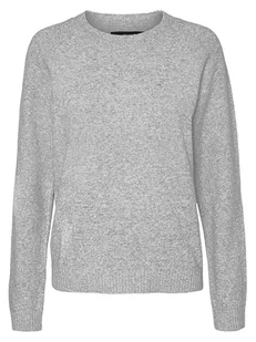 Vero Moda Sweter w kolorze szarym - Swetry damskie - miniaturka - grafika 1