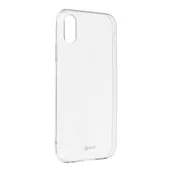 Etui i futerały do telefonów - JELLY Roar Futerał Roar iPhone X transparentny towar w magazynie natychmiastowa wysyłka FV 23% odbiór osobisty 0 zł 5901737857118 - miniaturka - grafika 1