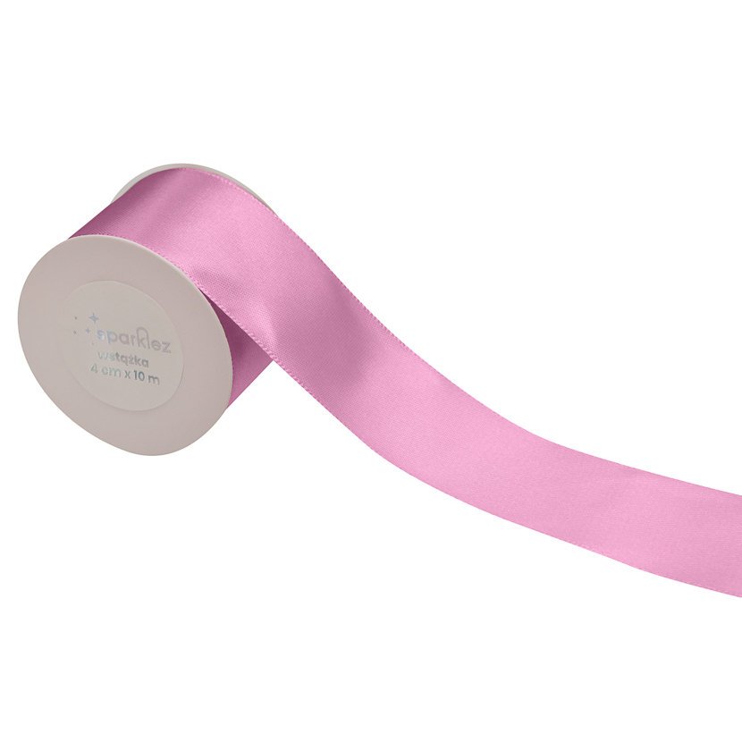 SPARKLEZ Wstążka różowa 4cm 10m