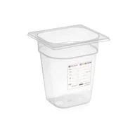 Pojemniki i kosze gastronomiczne - Hendi Pojemnik GN 1/6 150 mm, HACCP polipropylen | , 880470 HENDI-880470 - miniaturka - grafika 1