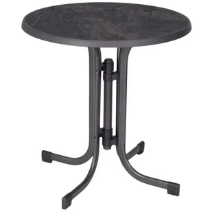 Patio Stół Dine & Relax 85 cm pizarra / antracyt - Stoły ogrodowe - miniaturka - grafika 1