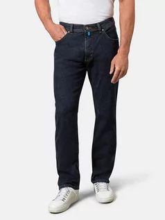 Spodnie męskie - Pierre Cardin Dżinsy - Regular fit - w kolorze granatowym - grafika 1