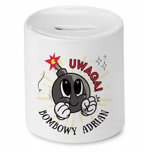 Skarbonka Dla Adriana na Urodziny na Prezent z Nadrukiem ze Zdjęciem - Skarbonki Skarbonka Dla Adriana na Urodziny na Prezent z Nadrukiem ze Zdjęciem - Skarbonki - miniaturka - grafika 1