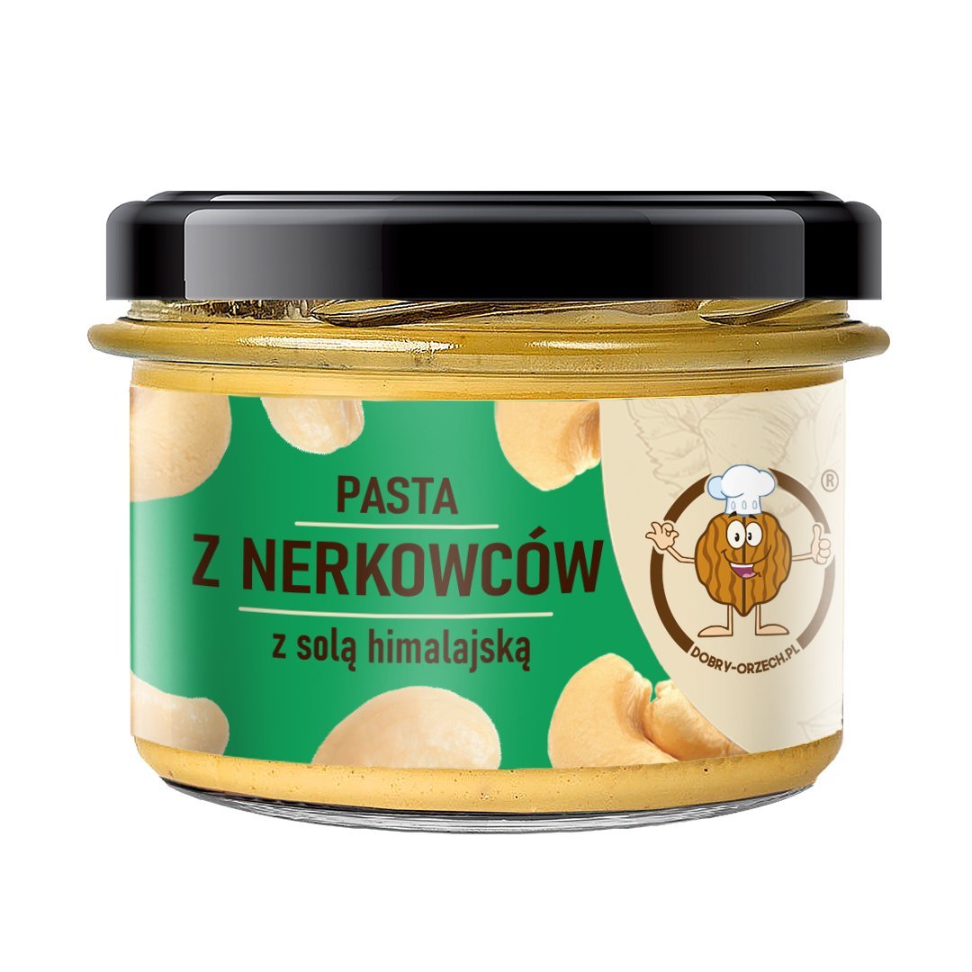 Pasta z orzechów nerkowca z solą 180g