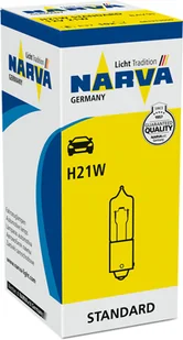 NARVA ŻARÓWKA H21W 12V NARVA 681913000 H21W12VBAY9S 681913000 - Żarówki samochodowe - miniaturka - grafika 1
