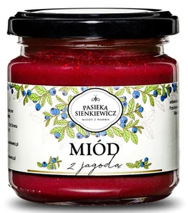 MIÓD Z JAGODĄ 250G - Miód - miniaturka - grafika 1