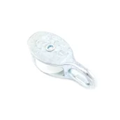 Haki, szakle i karabinki - Bloczek do lin pojedynczy 30 mm ANDPOL - miniaturka - grafika 1