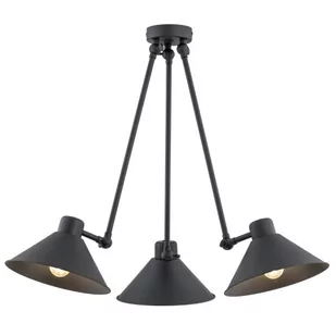 Argon Lampa wisząca 3x15W LED E27 ALTEA 1452 czarny - Lampy sufitowe - miniaturka - grafika 1