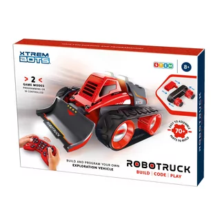 Xtrem Bots Robot Robotruck Xtrem Bots Roboty Do Nauki Programowania 380971 - Zabawki zdalnie sterowane - miniaturka - grafika 1