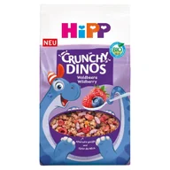 Płatki śniadaniowe i musli - Hipp Musli chrupiące dinozaury owoce leśne dla dzieci po 3 roku życia 300 g Bio - żywność - miniaturka - grafika 1