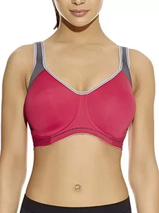 Freya F Active Hot Crimson Damski biustonosz sportowy z pierścieniami (zestaw 1 sztuk), Czerwony, 85E - Biustonosze - miniaturka - grafika 1