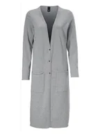 Swetry damskie - Heine Kardigan w kolorze szarym - miniaturka - grafika 1