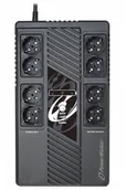 Zasilacze awaryjne UPS - Zasilacz awaryjny UPS Power Walker Line-Interactive 800VA 8x Schuko, RJ45 In/Out, USB HID, USB Ładowarka - miniaturka - grafika 1