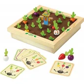 Zestawy naczyń dla dzieci - Vilac Gra pamięciowa memo Ogród Warzywny dla 3 latka drewniana - miniaturka - grafika 1