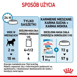 ROYAL CANIN Mini Puppy 12x85g karma mokra w sosie dla szczeniąt do 10 miesiąca, ras małych + niespodzianka dla psa GRATIS! - Mokra karma dla psów - miniaturka - grafika 10