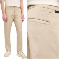 Spodnie męskie - Lee REGULAR CHINO Stone bawełniane spodnie materiałowe chinosy W38 L34 - miniaturka - grafika 1