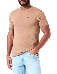 Lee Koszulka męska Ultimate Pocket Tee, brązowy, XXL - Koszulki męskie - miniaturka - grafika 1