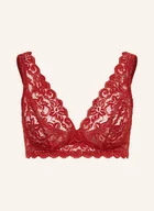 Biustonosze - Hanro Biustonosz Trójkątny Moments rot - miniaturka - grafika 1